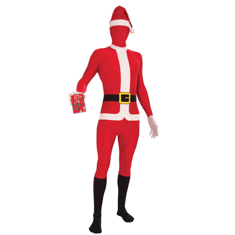 Santa Skin Suit Adult Costume