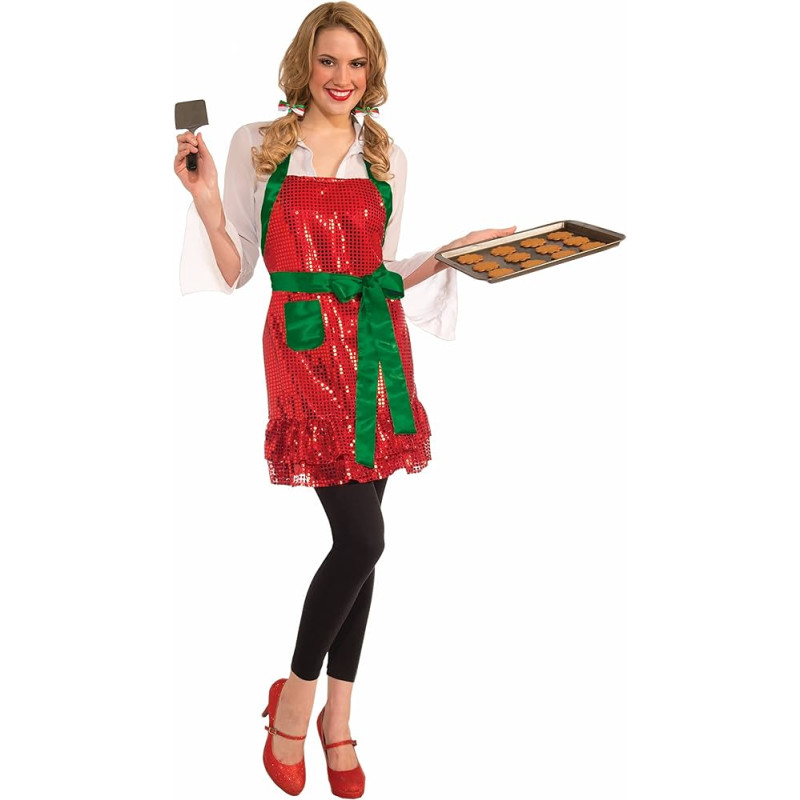 Christmas Sequin Apron