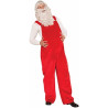 Santa Claus Adult Overalls