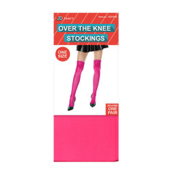 Pink Over the Knee Stockings