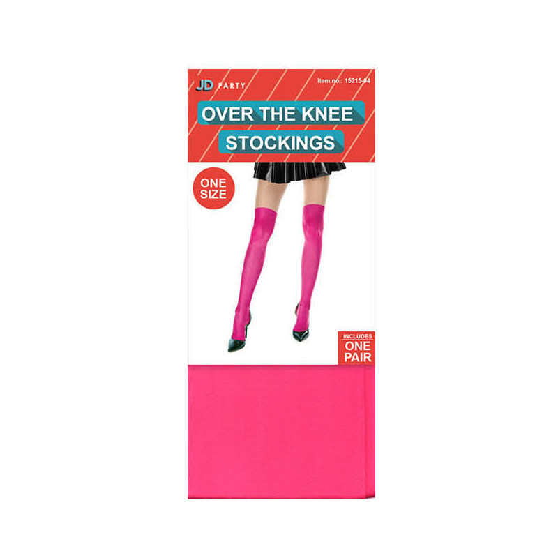 Pink Over the Knee Stockings