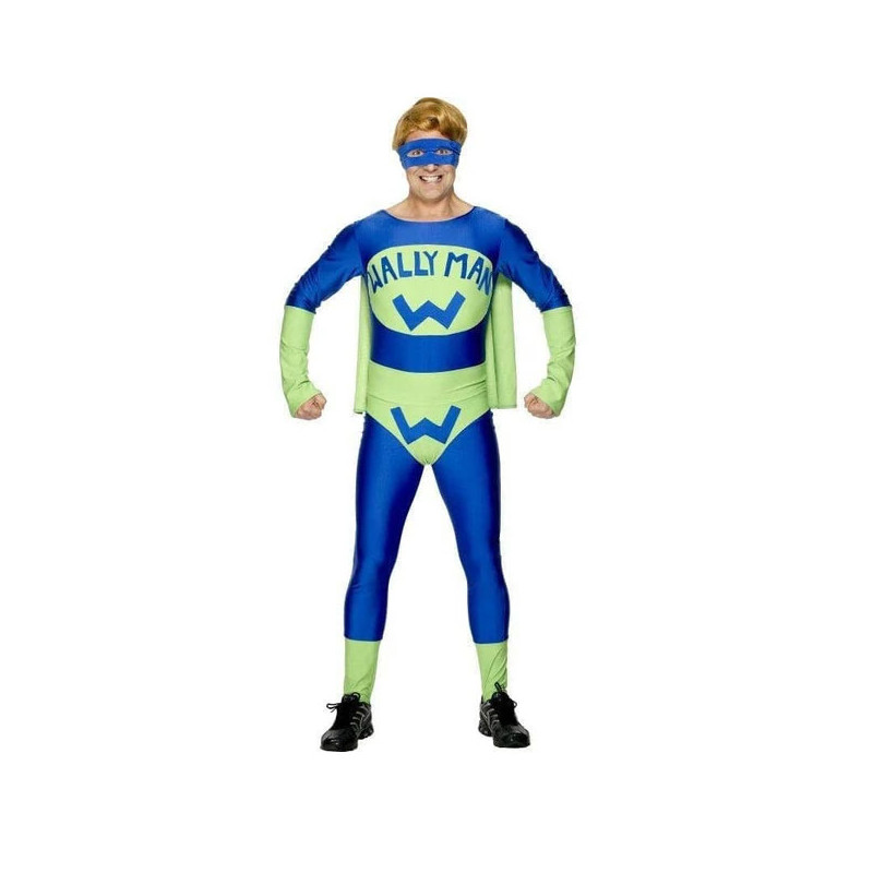 Wally Man Superhero Adult Costume