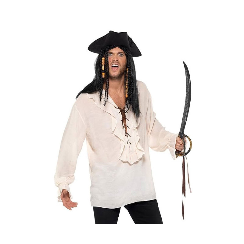 Pirate Shirt White Adult Costume