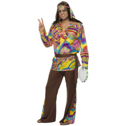 Psychedelic Hippie Man...