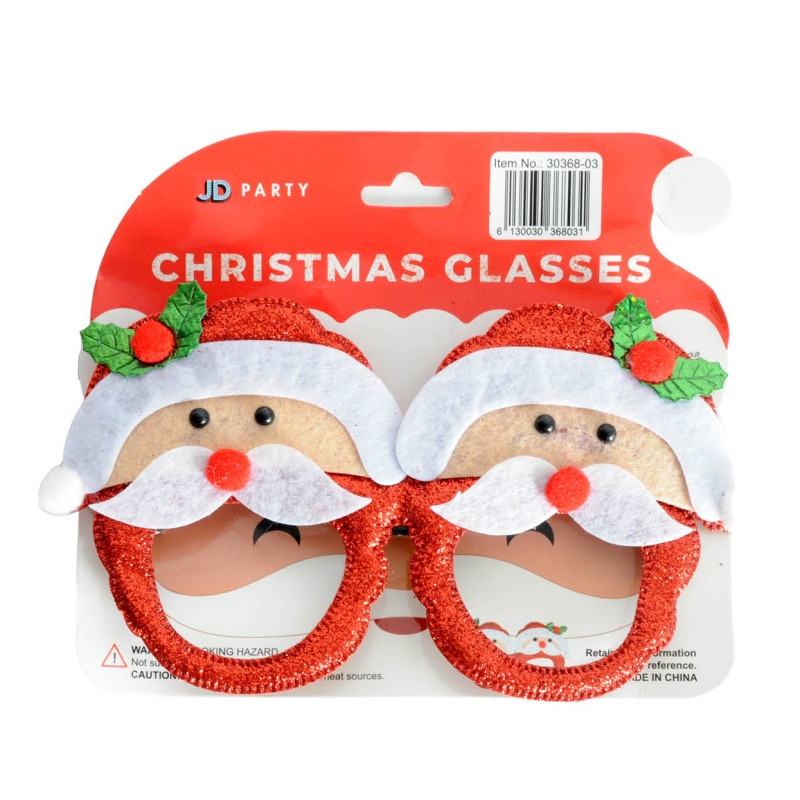 Twin Santa Glasses