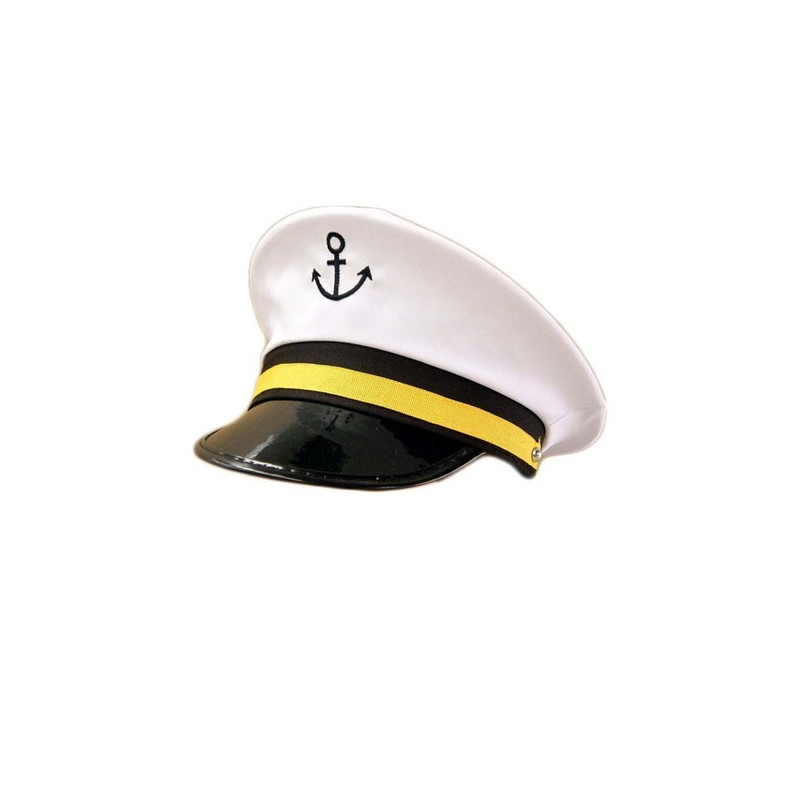 Navy Captain White Hat