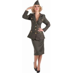 WWII Army Gal Adult Costume