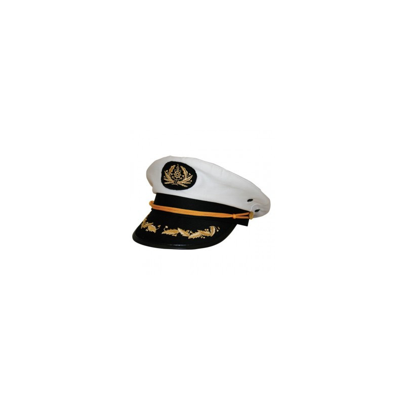 Navy Captain White Hat