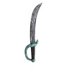 Pirate Knife Snake Handle 53cm