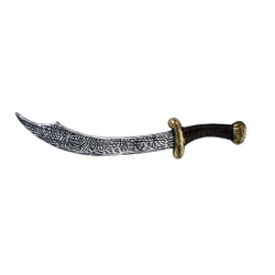 Curved Dagger with Textured...