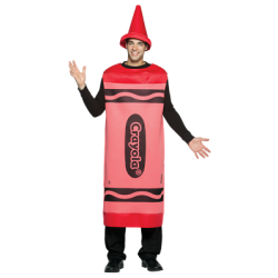 Red Crayon Adult Costume