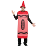 Red Crayon Adult Costume