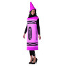 Pink Crayon Adult Costume