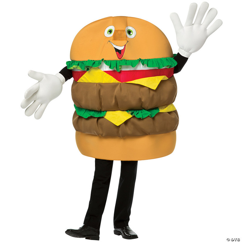 Cheeseburger Waver Adult Costume