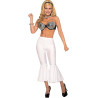 White Crop Bell Bottoms Adult Costume