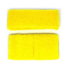 Sweatband Set Yellow