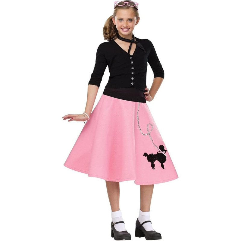 50's Poodle Skirt Children Costume