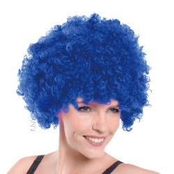 Afro Wig Blue