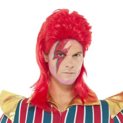 Space Superstar Red Wig