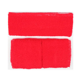 Sweatband Set Red