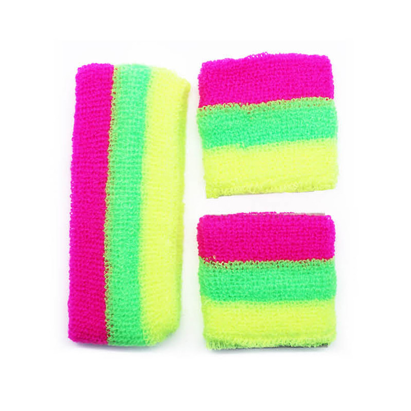 Sweatband Set Striped