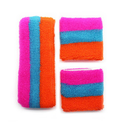 Sweatband Set Striped