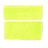 Sweatband Set Fluro Yellow