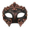 Lorenzo Black & Copper Eye Mask
