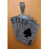 Hip Hop Royal Flush Necklace
