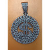 Hip Hop Dollar Necklace