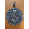 Hip Hop Dollar Bling Necklace
