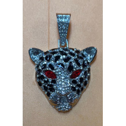 Hip Hop Panther Necklace