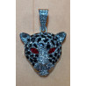 Hip Hop Panther Necklace