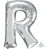 Anagram 34" Foil Silver Letter R