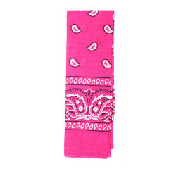 Cowboy Hot Pink Bandana