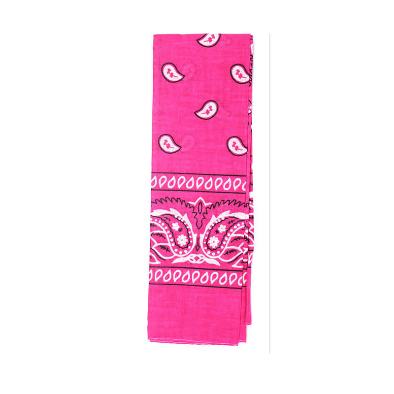 Cowboy Hot Pink Bandana