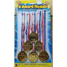 Award Medals 6 Pack